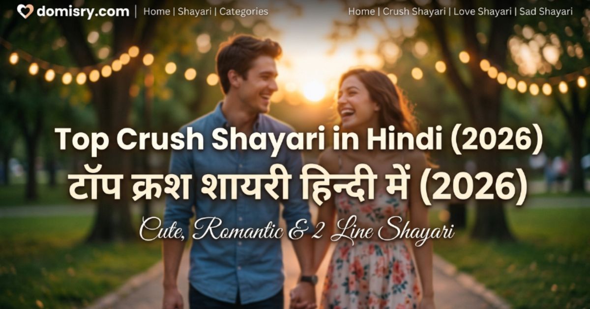 top-crush-shayari-in-hindi-2026-cute-romantic-and-2-line-shayari