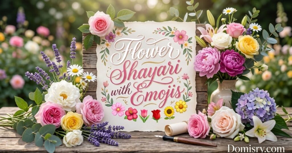 flower-shayari-with-emojis