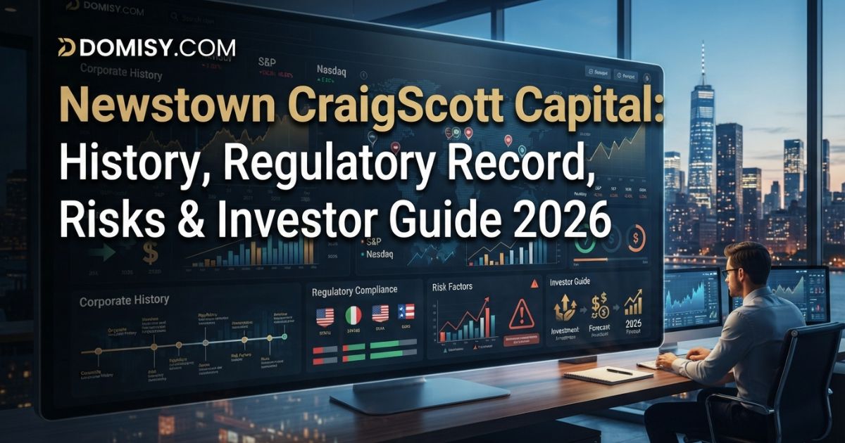 newstown-craigscott-capital-history-regulatory-record-risks-and-investor-guide-2026