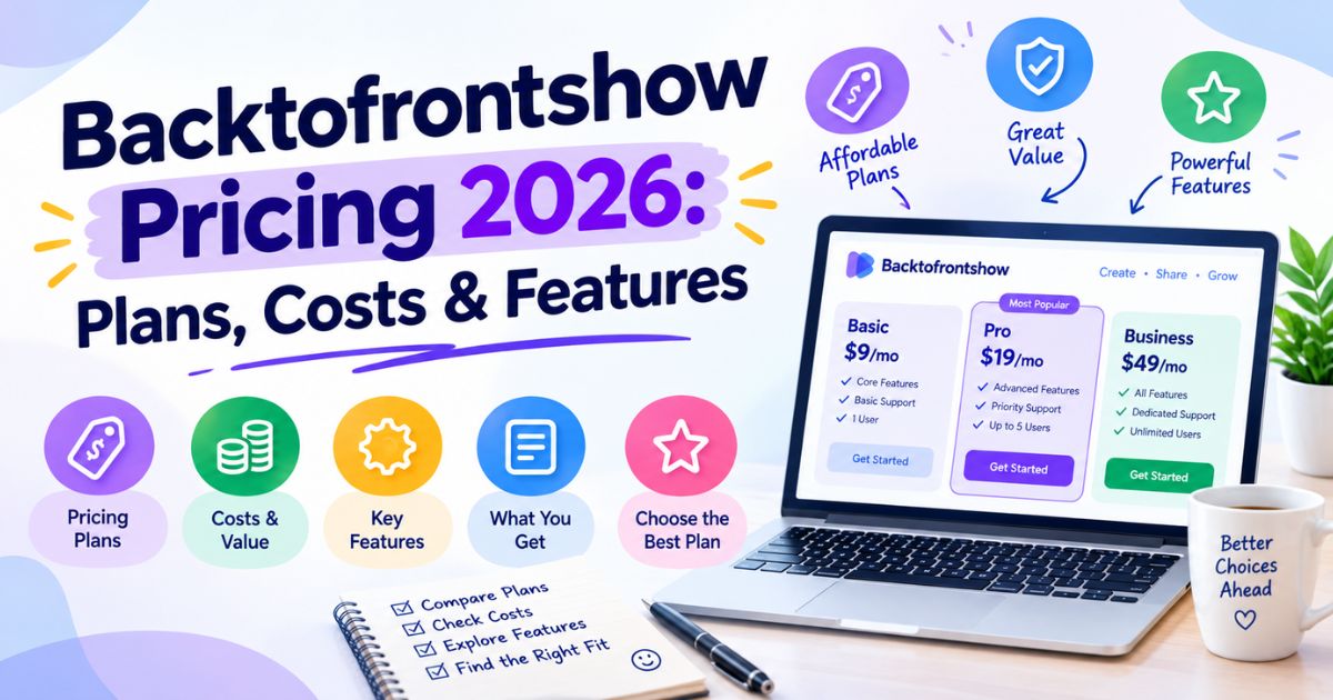 Backtofrontshow Pricing