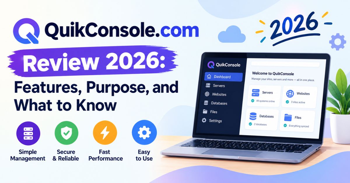 QuikConsole.com Review