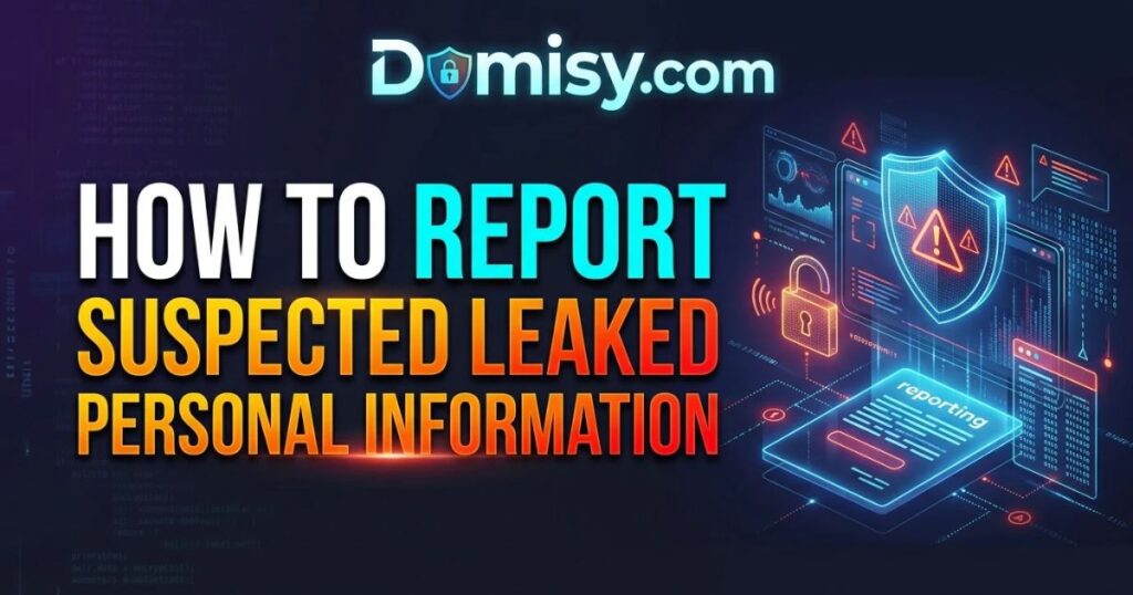 how-to-report-suspected-leaked-personal-information